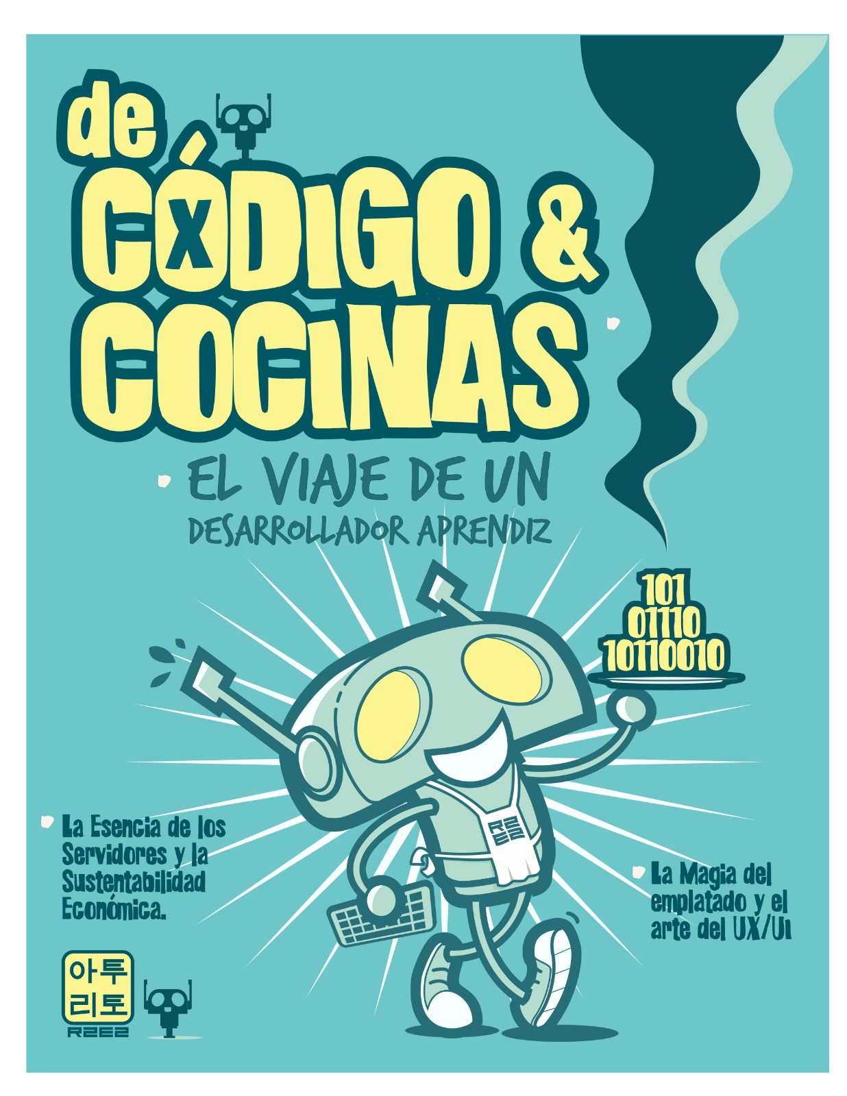 Portada de De Código y Cocinas