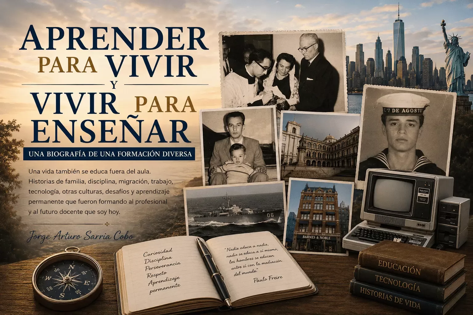 Una biografía de una formación diversa
